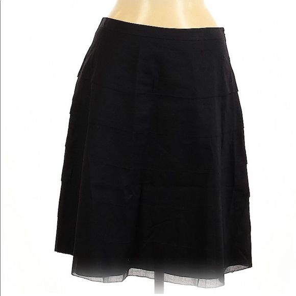 Ann Taylor Dresses & Skirts - Ann Taylor black knee length skirt.